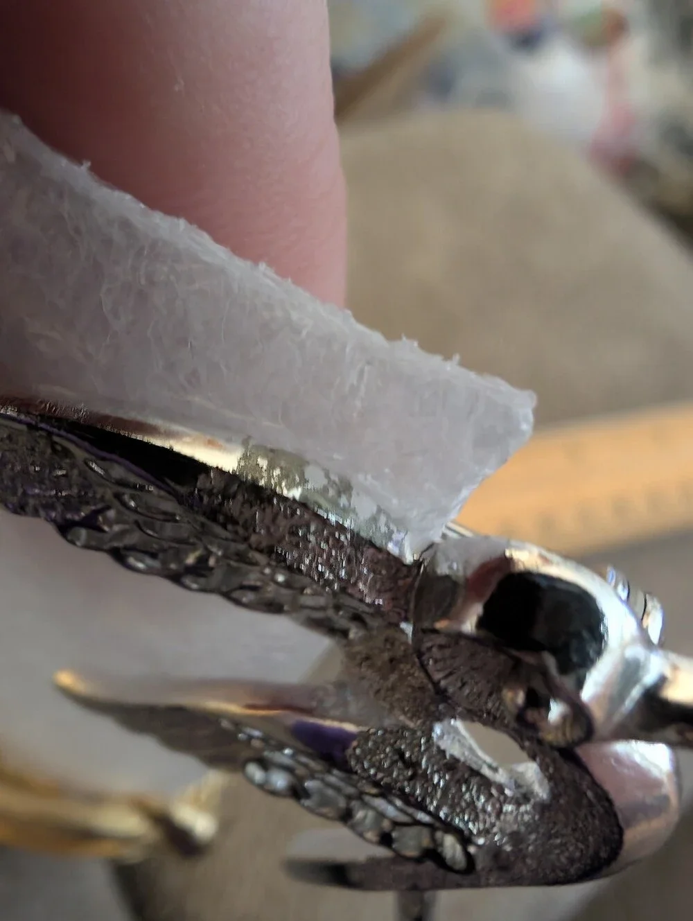 Vintage Sarah Coventry Silver Tone Bird Brooch